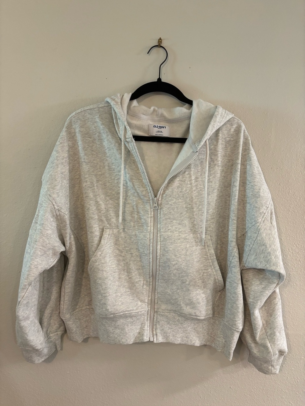 So Comfy Full Zip Hoodie Sweatshirt - large petite - Picture 2 of 4